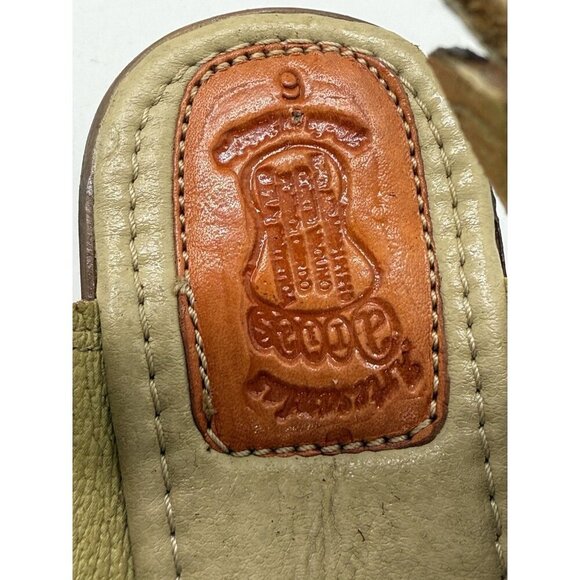 Authentic Mexican Huaraches Women's Sz 9 Multicolor Leather Shoes Sandals Buckle - Picture 6 of 8